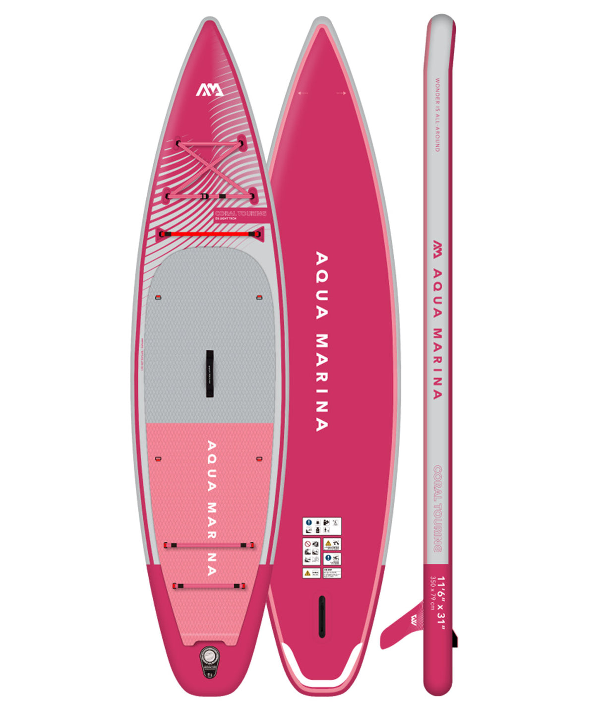 Aqua Marina Coral Touring 11'6 Himbeere